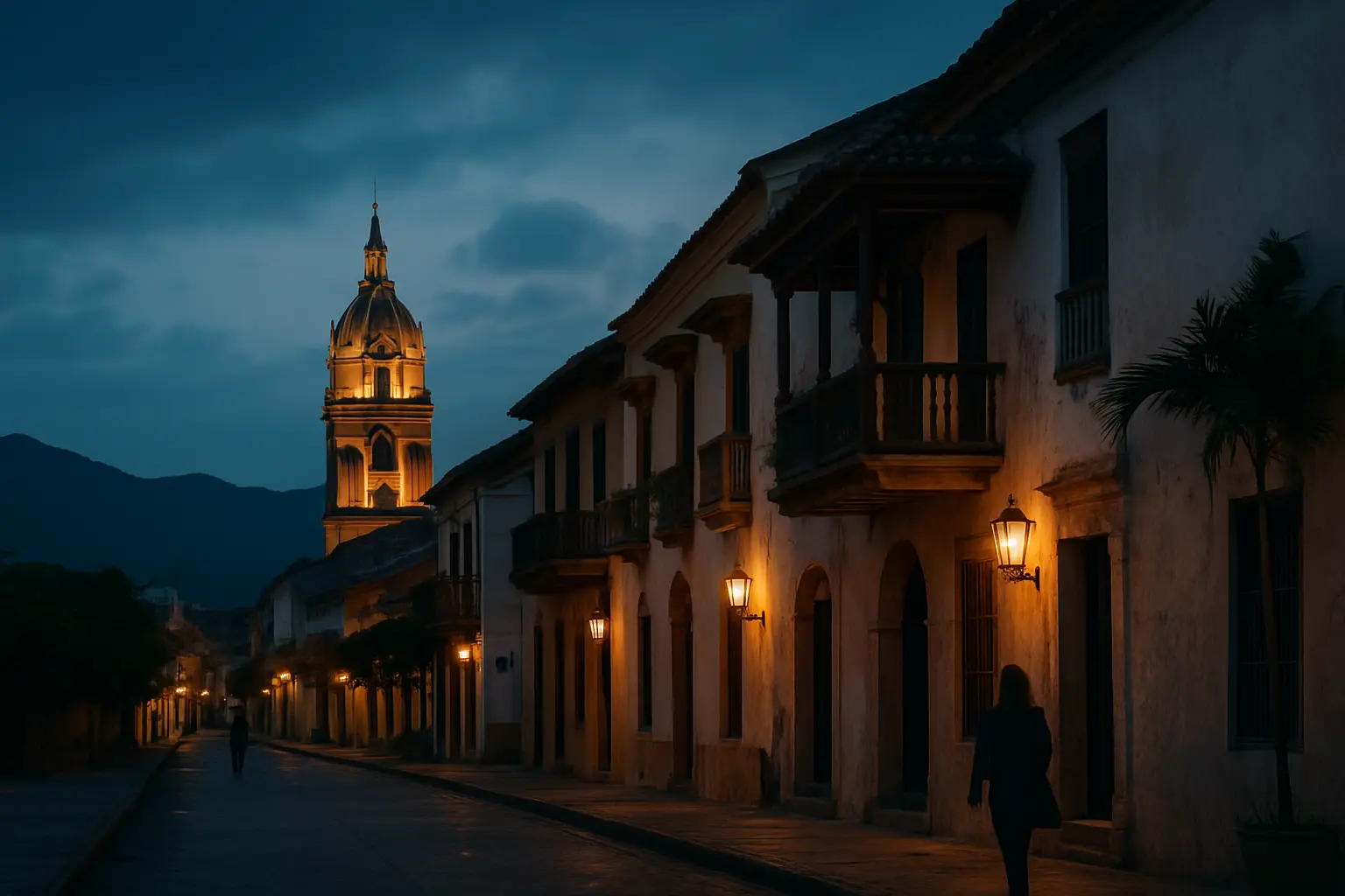 Fotografía editorial en los colores de la publicación; acompaña a «Colombia»